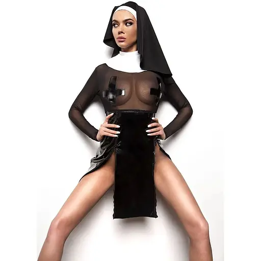Эротический костюм монашки D&A Скромница Софи M - фото 4