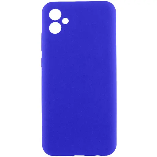 Чехол Lakshmi Silicone Cover Full Camera AA для Samsung Galaxy A06 Синий/Iris - фото 1