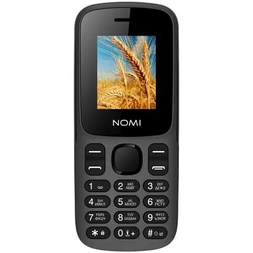 Мобильный телефон Nomi i1890 Grey (UA UCRF)
