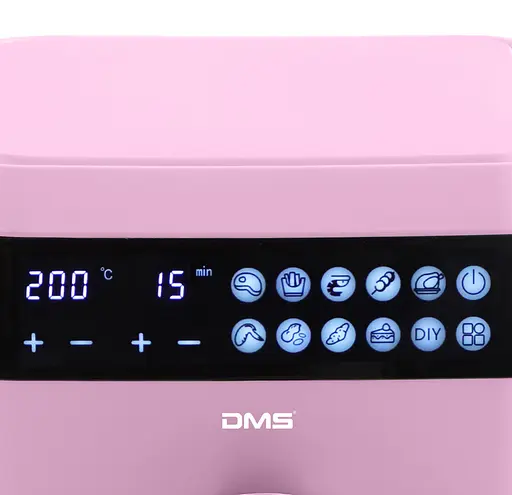 Аэрофритюрница мультипечь DMS HFG-7R XXL Pink 1600 Вт - фото 5