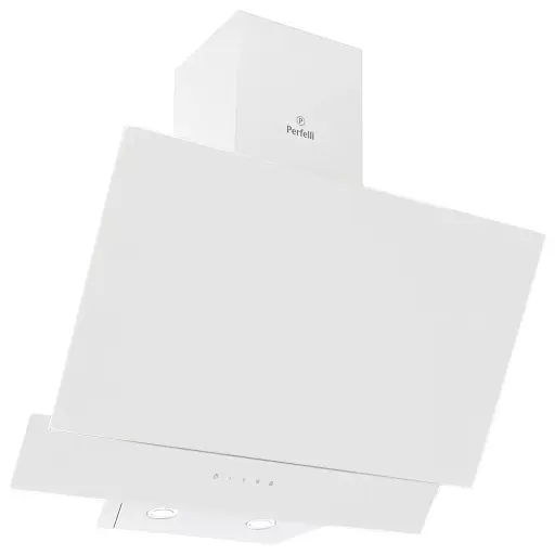 Вытяжка декоративная наклонная Perfelli DNS 6452 D 850 WH LED - фото 3