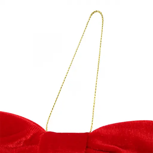 Украшение декоративное Yes! Fun Бант 38x16 см бордо (975092) - фото 2