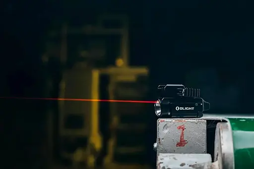 Фонарь с ЛЦВ Olight Baldr Mini Red Laser Black - фото 12