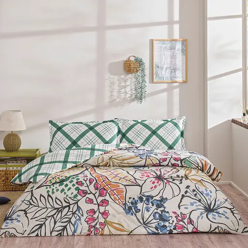 Постільна білизна Sec&Ser Greeny Green Ранфорс Преміум Tac pbe0051580 - фото 1