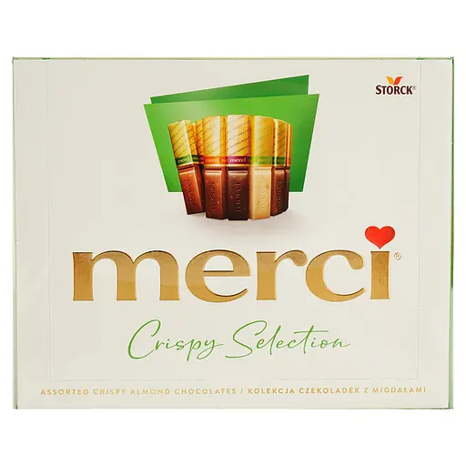 Уценка. Конфеты Merci ассорти с миндалем шоколадные, 250 г (577325) - фото 1