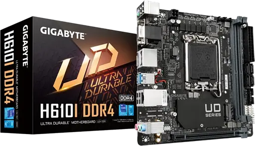 Материнська плата Gigabyte H610I DDR4 LGA 1700 (H610I DDR4)