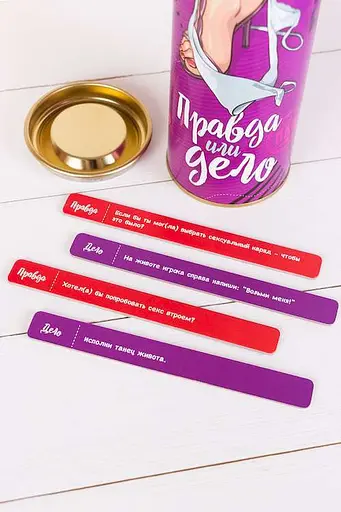 Настільна гра Fun Games Shop Правда або Дія: Для пар (рос.) (FGS05) - фото 3