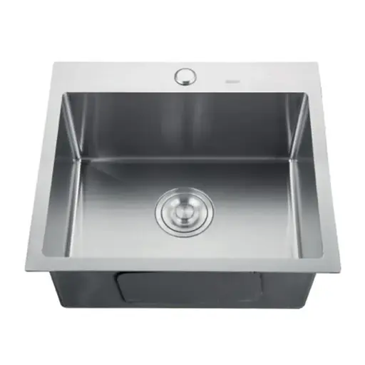Кухонная мойка Zerix ZH5045-215.SUS304 MX1579, Нержавеющая сталь - фото 1