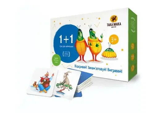 Настільна гра Така Мака 1+1 (60001-UA)