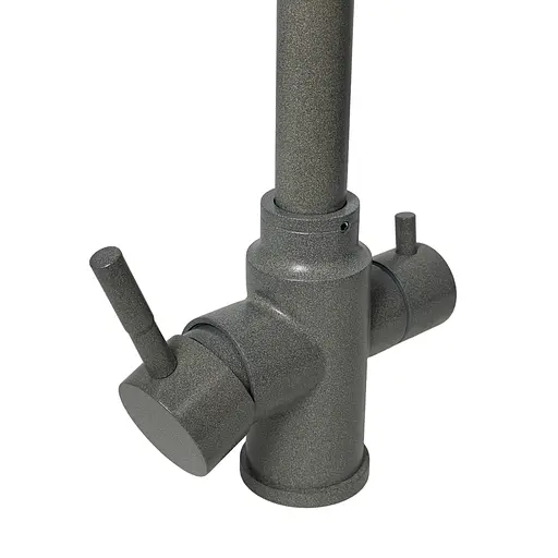 Смеситель для кухни под фильтр Adamant SA-021 серый 0214, Серый - фото 3