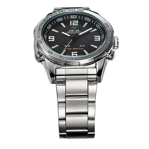 Наручний годинник чоловічий Weide Standart Silver Сріблястий (991) - фото 8