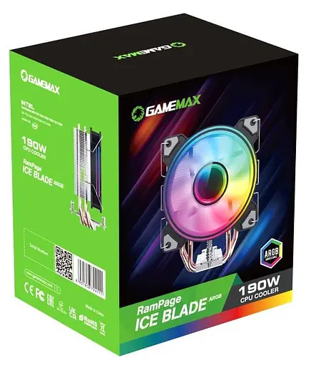 Кулер для процесора GameMax Ice Blade Argb (Ice Blade Argb) - фото 7