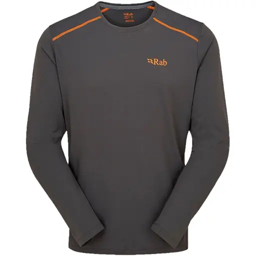Кофта Rab Force LS Tee Graphite M (1033-RB QBL-07-GRH-MED)