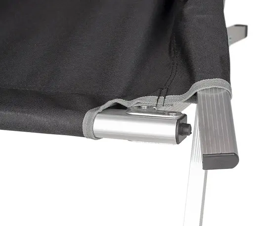 Ліжко розкладне Bo-Camp Single XL Black (1304488) (DAS301395) - фото 6