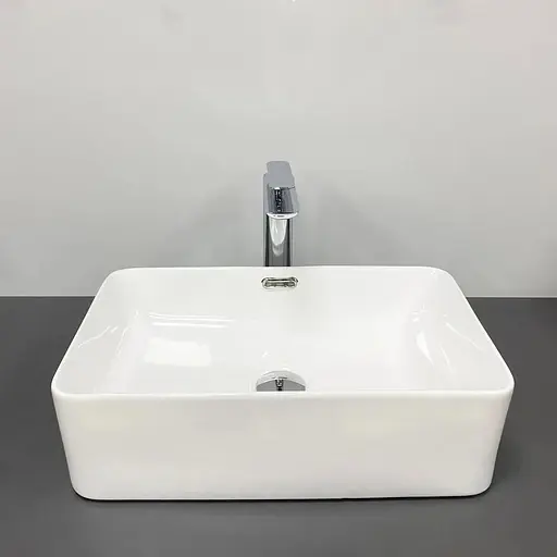 Умивальник VBI Arabba white накладний VBI-013501, Білий - фото 1