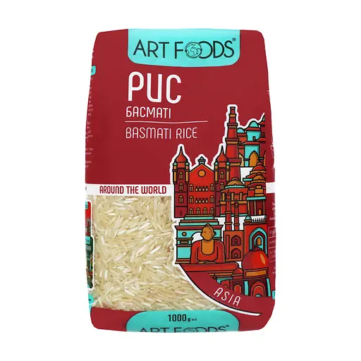 Рис Art Foods Asia Басмати, 1 кг ( 859720) - фото 2