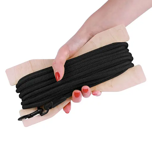 Поводок для собак Barksi Active тренировочный 10.3 м х 0.7 см черный - фото 8