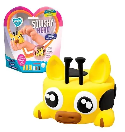 Набір для ліплення з повітряним пластиліном Squishy SquiRaff, TM Lovin