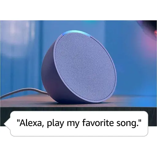 Розумна колонка Amazon Echo Pop Glacier White (B09ZXJSW35) [111071] - фото 7