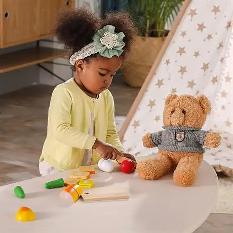 Игрушечные продукты Viga Toys Завтрак 44541 набор деревянных игрушечных продуктов - фото 5