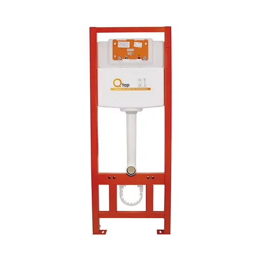 Набор Qtap инсталляция 3 в 1 Nest QT0133M425 с панелью смыва квадратной QT0111M06029SAT + унитаз с сиденьем Jay QT07335176W, Белый - фото 7