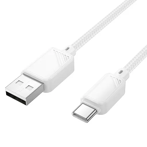 Дата кабель Hoco X113 Beneficio USB to Type-C (1m) White - фото 2