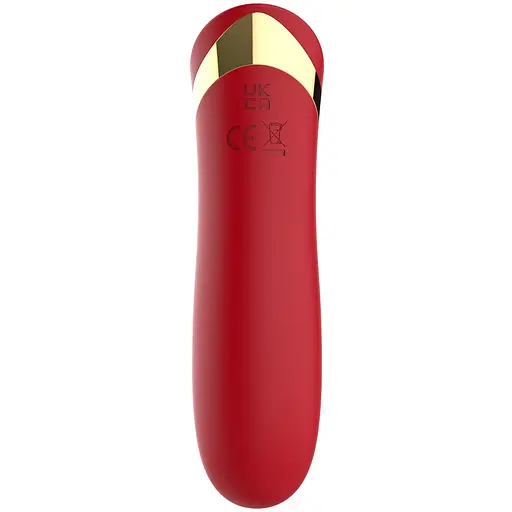 Вібраційна куля Crushious Blinders червона 10.2 х 2.7 см - фото 4