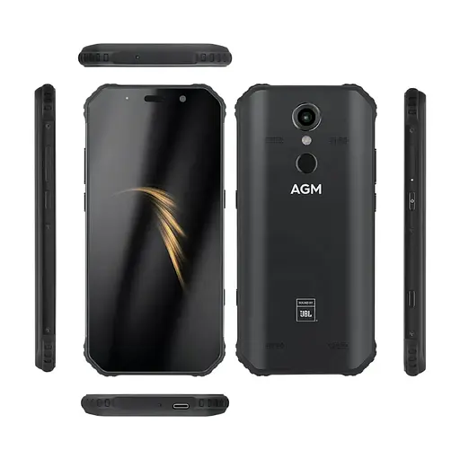 Захищений смартфон AGM A9 4/64GB АКБ 5 400 мАг Black - фото 6