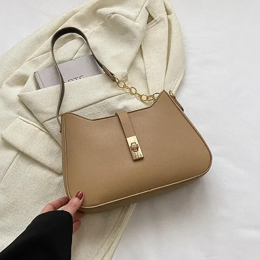 Жіноче кросбоді еко-шкіра бежеве Lilly P1-405B