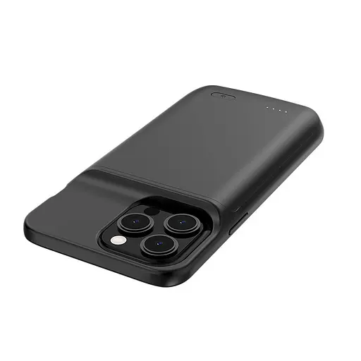 Чехол-аккумулятор XON PowerCase для iPhone 15 Plus / 15 Pro Max 4800 mAh Черный (PCBS1115248B 2704) - фото 9