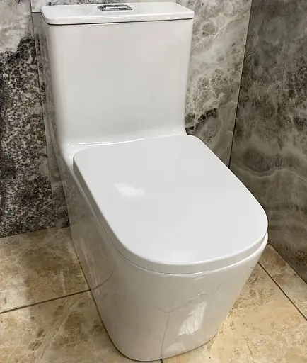 Підлоговий унітаз VBI Linosa Rimless white VBI-021002, Білий - фото 1