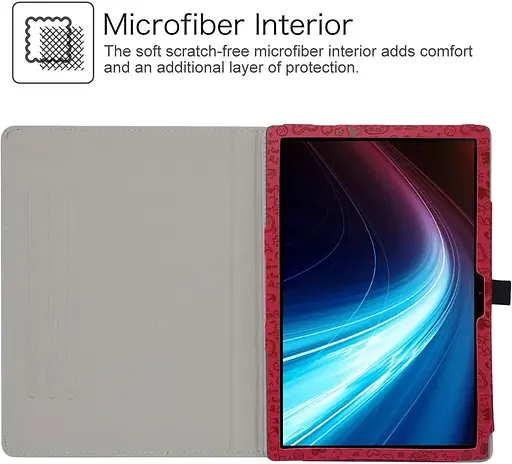 Чохол для планшета LiuShan Сумісний з чохлом, що обертається, Dragon Touch Notepad 102, що обертається на 360 градусів підставкою - фото 4