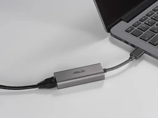 Сетевая карта внешний адаптер USB RJ-45 Asus USB-C2500 - фото 4