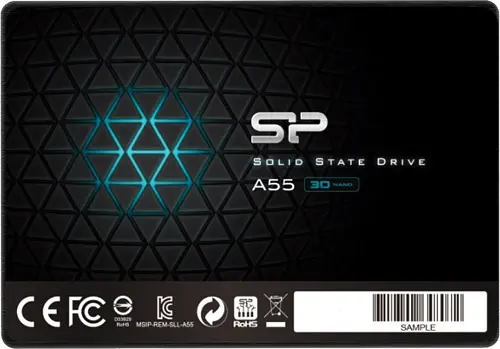 Накопитель SSD Silicon Power Sata 2.5" 512Gb A55 480 500 (SP512GBSS3A55S25) - фото 1
