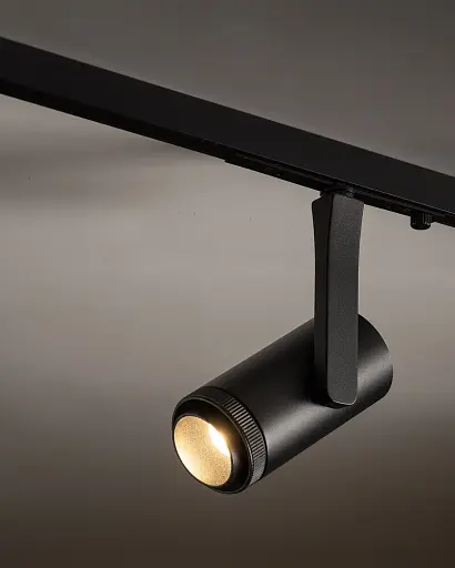 Магнітний трековий світильник Nowodvorski 11715 NANO-LVM Spot Zoom LED 1x7W 3000K 300Lm IP20 чорний - фото 5