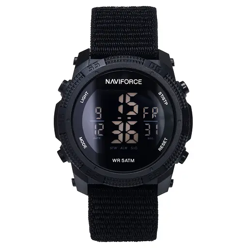 Годинник Naviforce Europe Armor Black, 2 ремешка