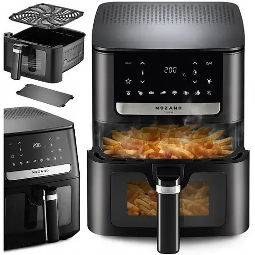 Фритюрница без жира Mozano AirFry Artcook FRY/04#CZA - фото 1