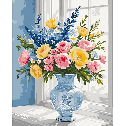 Набор для росписи ArtCraft Цветы на подоконнике 40 x 50 см (13130-AC)