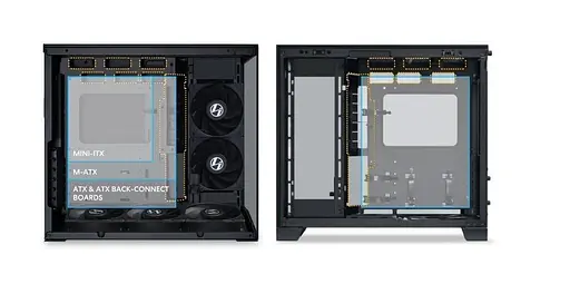 Корпус Lian Li O11 Dynamic Mini V2 Flow Black (G99.O11DMIV2FX.00) Без БП - фото 11