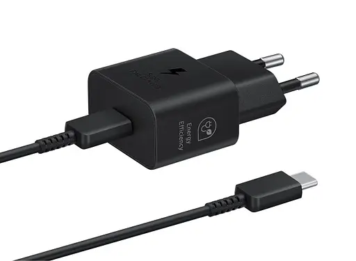 Зарядний пристрій Samsung 25W PD Black EP-T2510XBEGEU Чорний - фото 1