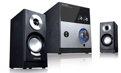 Акустическая система Microlab 2.1 M-880 Black-Silver (M-880) - фото 1