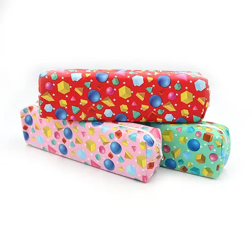 Пенал Геометрія, 19x5x3.5 см, 0879P (В асортименті) - фото 2