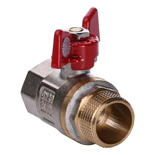 Кран кульовий прямий Q Professional 3/4″ ЗВ КБ PN40 QP152 - фото 1