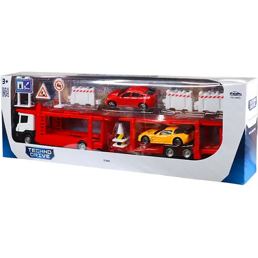 Игровой набор TechnoDrive Автоперевозчик Scania (250415U) - фото 3