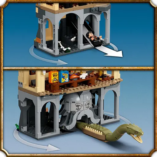 Конструктор LEGO Harry Potter TM Гоґвортс: таємна кімната 1176 деталей (76389) - фото 8