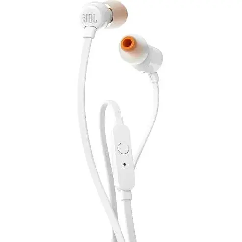 Навушники JBL T110 White (JBLT110WHT)