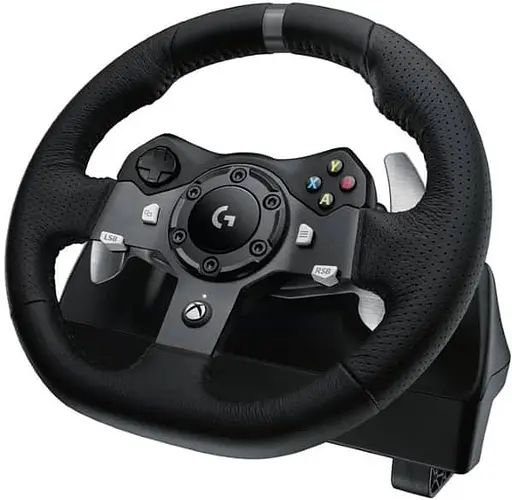 Руль и педали Logitech G920 Driving Force (941-000123) Black - фото 2