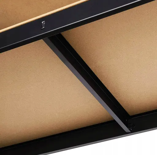 Стелаж LEOBRO Чорний 180 х 90 х 40 см 265кг/полиця 5 полиць (LB-R265-BLK) - фото 4