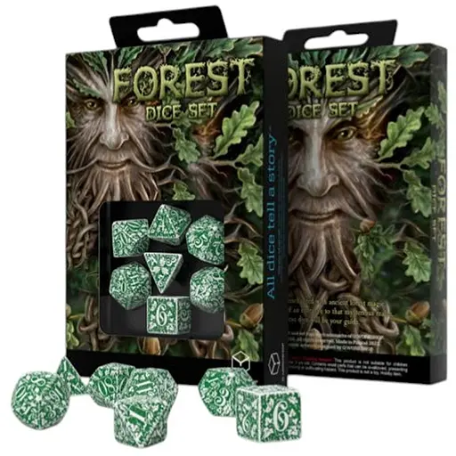 Набір кубиків Forest Dice Set: Tundra , 7 шт. (SFOR4G) - фото 1