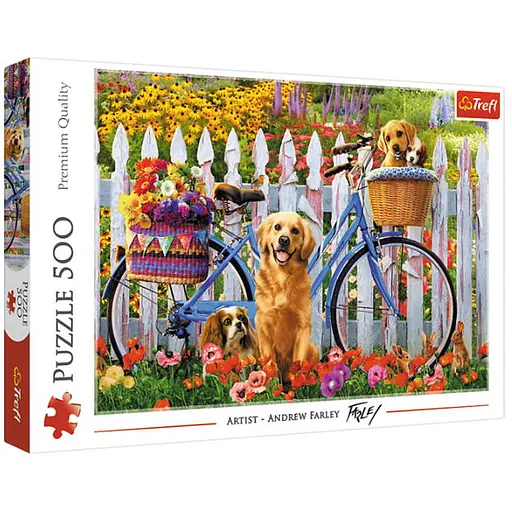 Пазл Trefl Собачьи приключения 500 эл. (37450) - фото 1